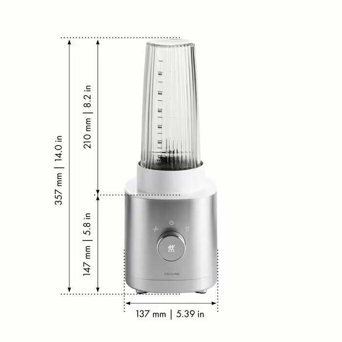 Блендер Zwilling J.A. Henckels Блендер персональный 550 мл (53003-000) фотография 20