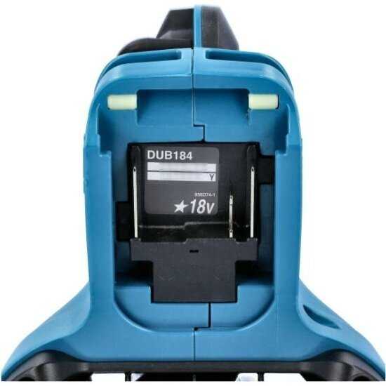 Аккумуляторная воздуходувка Makita DUB184Z фотография 7