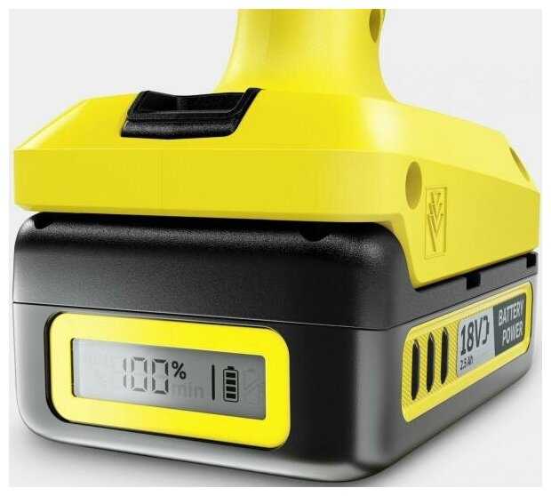 Аккумуляторная мойка KARCHER KHB 4-18 Battery Set (1.328-210.0) фотография 2