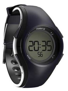 Часы-секундомер для бега W200 m темно-синие KALENJI X Decathlon