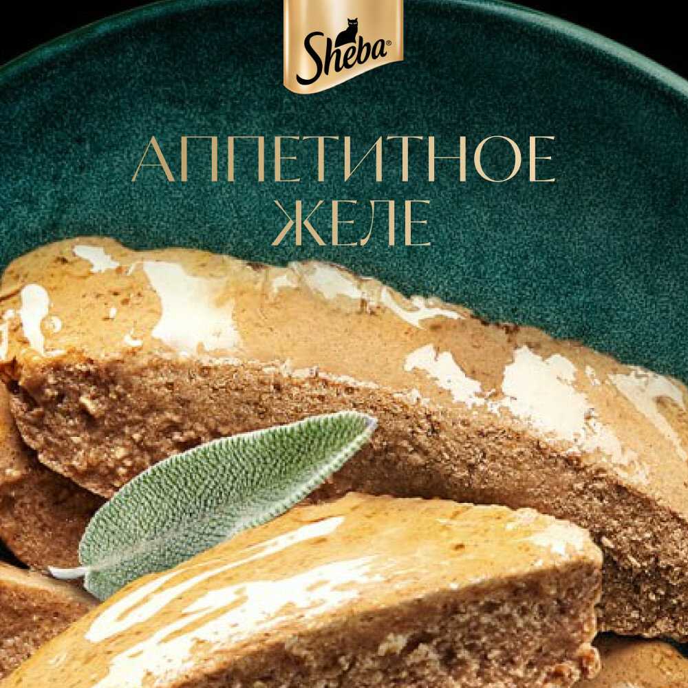 Корм для кошек Sheba Нежный паштет в желе с индейкой фотография 17