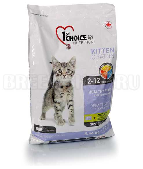 Корм для котят 1st Choice Здоровый старт (Kitten) фотография 3