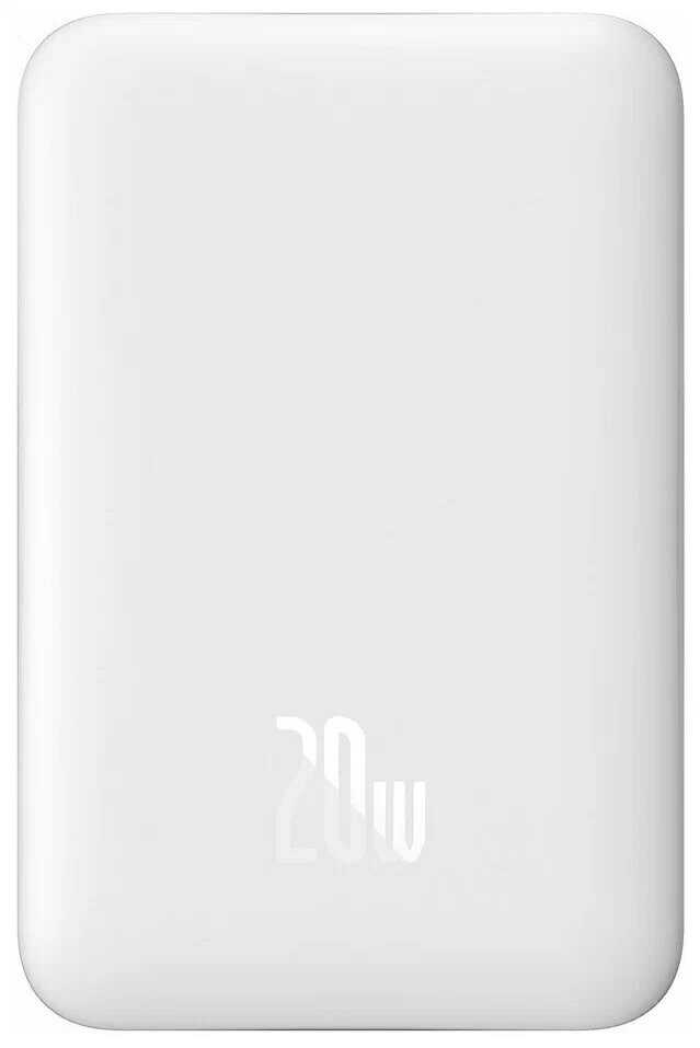 Повербанк Baseus Magnetic Mini Air [10000mAh 20W] [P10059001113-00] +кабель Type-C-Type-C 30 см фотография 4