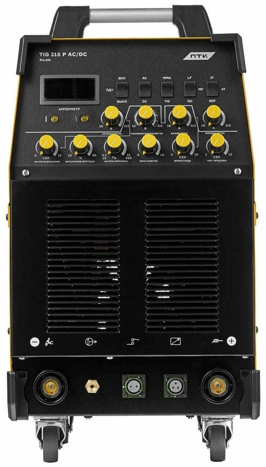 Сварочный аппарат Rilon TIG 315 P AC/DC фотография 3