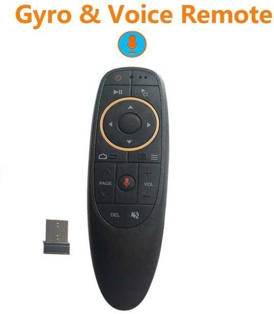 Пульт UNIVERSAL Android G10S (air mouse + VOICE REMOTE CONTROL) фотография 1