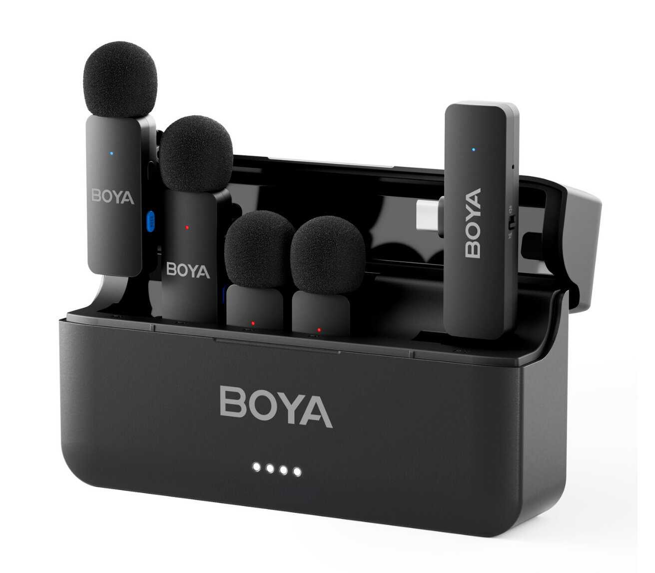 Беспроводная система Boya BY-V4U [2.4 ГГц, 4x TX + RX, USB-C]