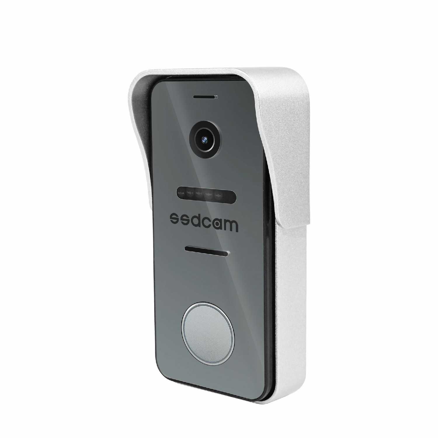 Комплект видеодомофона SSDCAM Видеодомофон с вызывной панелью (SD-7052) фотография 5