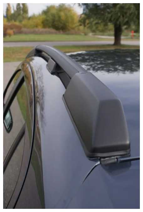 Рейлинги для Opel Astra H Family (хэтчбек, пятидверный) 2004-2014 черные фотография 2