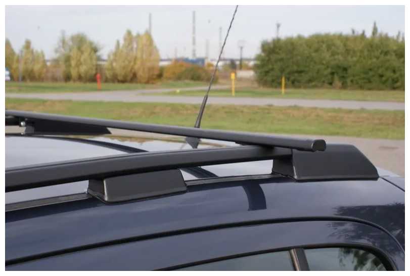 Рейлинги для Opel Astra H Family (хэтчбек, пятидверный) 2004-2014 черные фотография 3