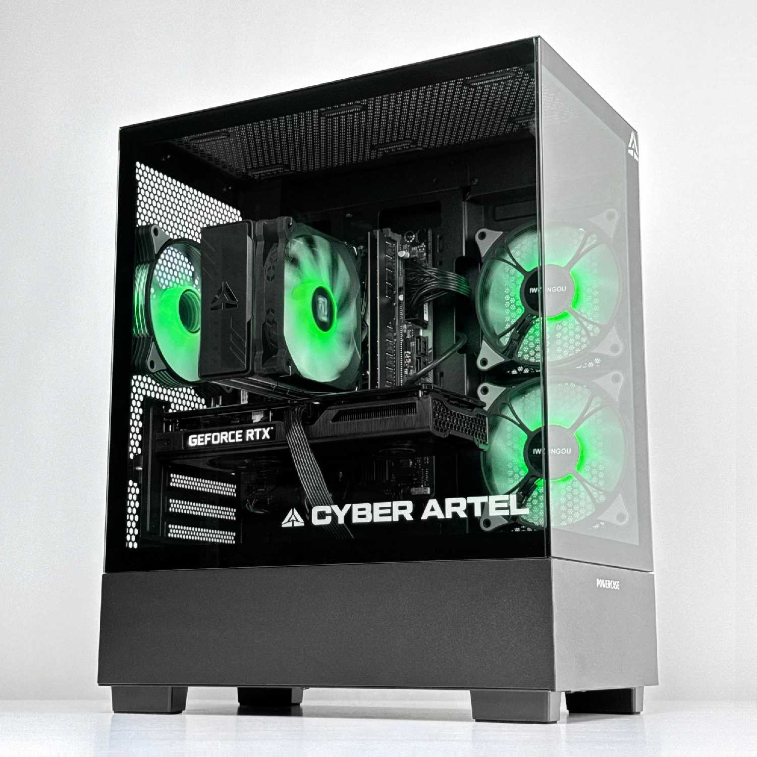 Игровой компьютер CYBER ARTEL Intel Core i5-12400f, GeForce RTX3050 8GB, RAM 32GB, SSD 1000GB фотография 12