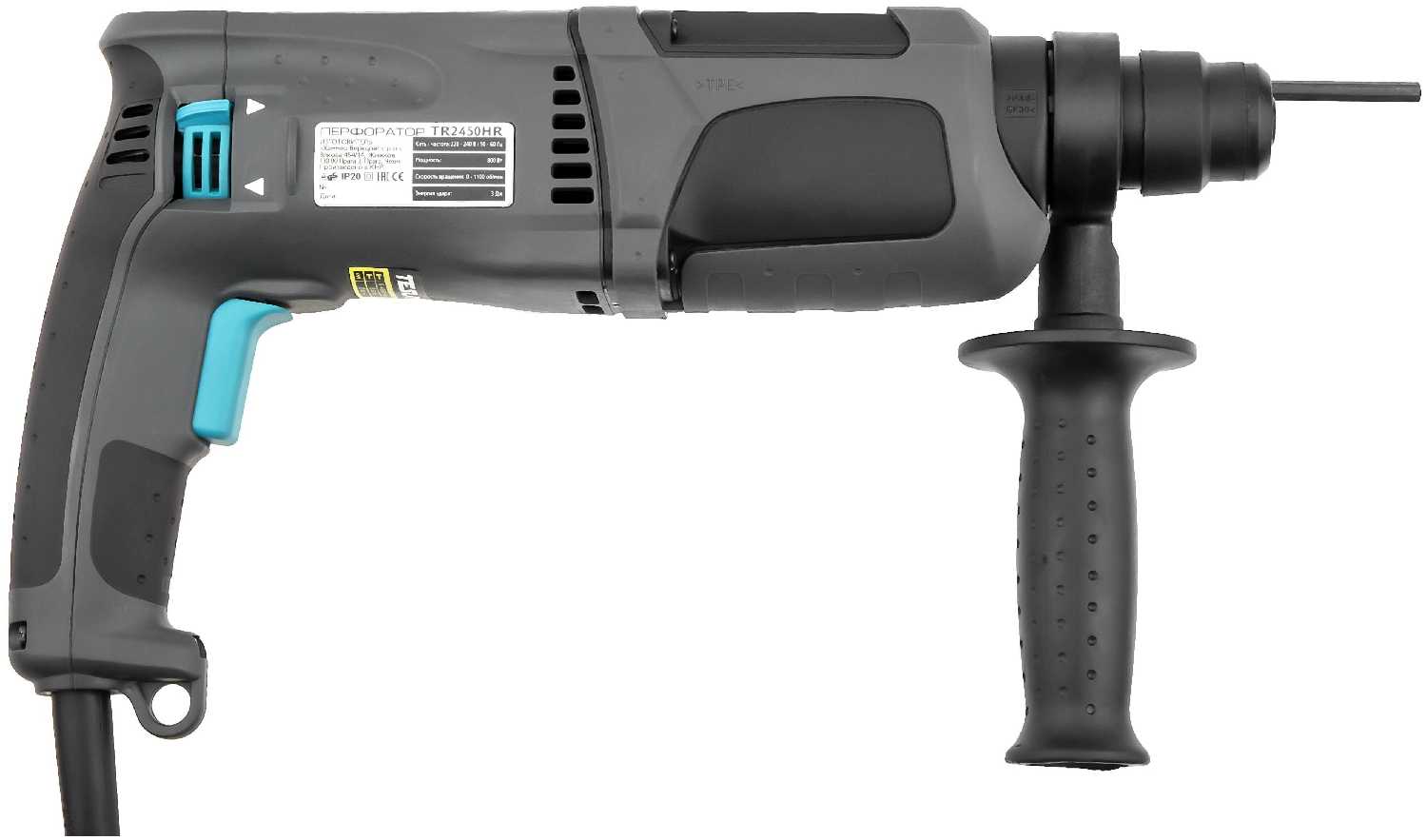 Перфоратор Tesla TR2450HR, без аккумулятора, 800 Вт фотография 15