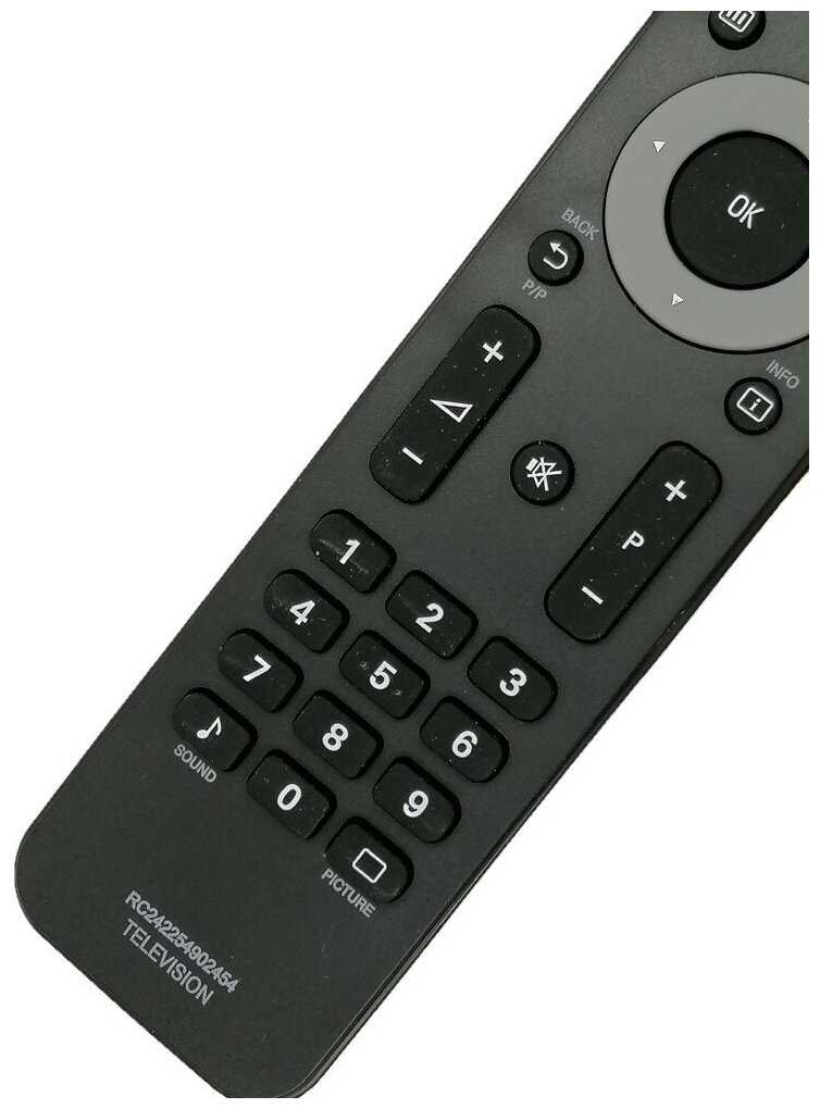 Пульт ДУ Huayu для Philips RC2422 549 02454 (RC2422 549 01833) фотография 3