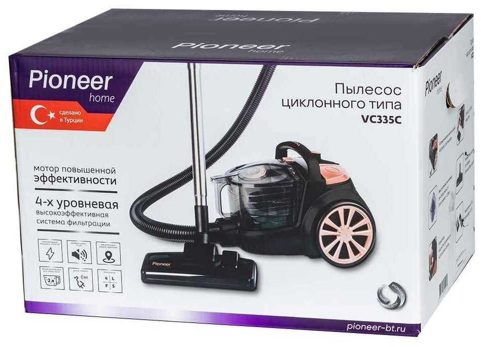 Пылесос бытовой Pioneer VC335C фотография 10