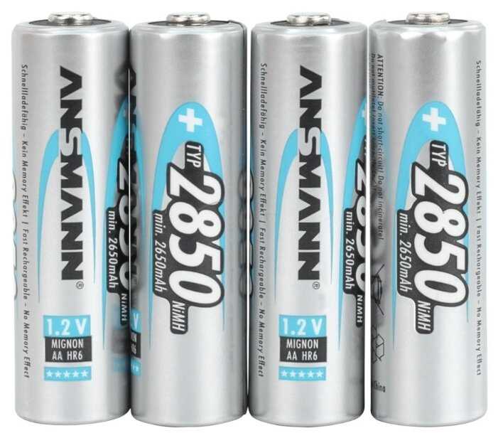 Аккумулятор ANSMANN 2850мАч AA BL2 фотография 3