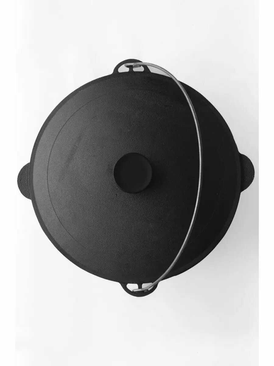 Казан чугунный Казан походный 15 литров фотография 9