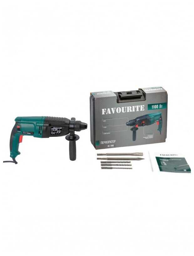 Перфоратор FAVOURITE RH-1100, без аккумулятора, 1100 Вт фотография 7