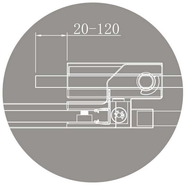 Душевой уголок Cezares Slider 80х90 AH-1-80-80/90-C-NERO фотография 8