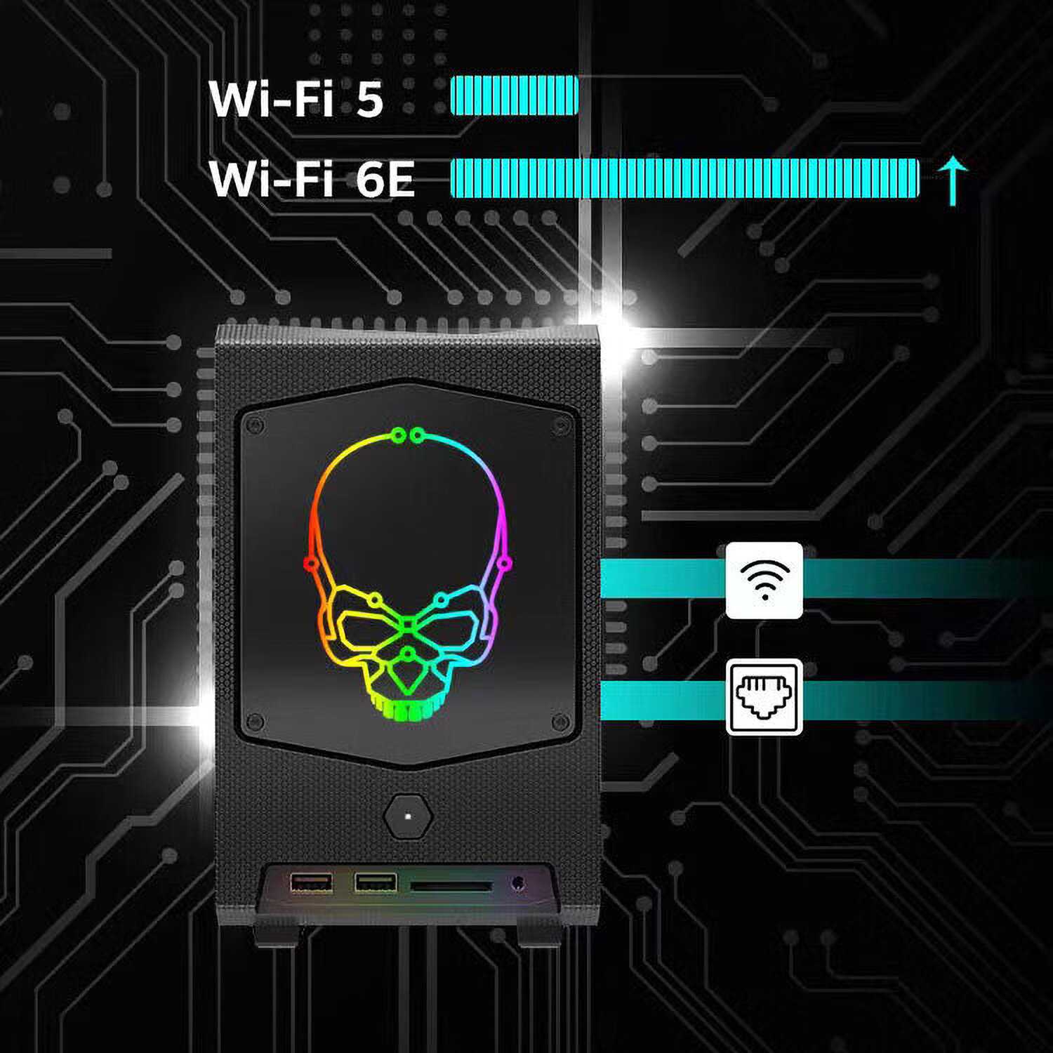 Intel NUC NUC11BTMi9 (Core i9-11900KB, 16GB RAM, 512GB SSD) фотография 4