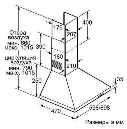 Купольная вытяжка BOSCH DWP 64 CC 60T фотография 3