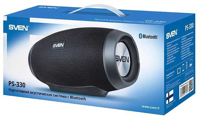 Портативная акустика SVEN PS-330 30 Вт фотография 2