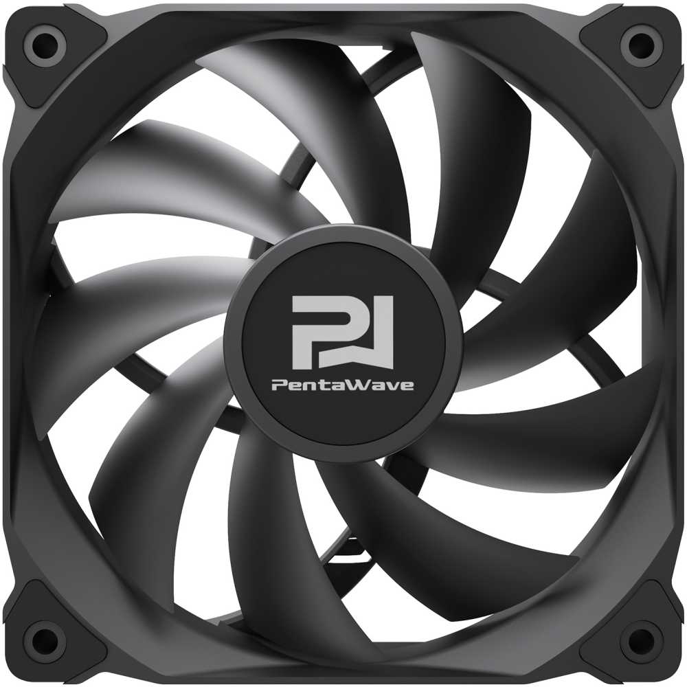 Вентилятор PentaWave PF-K12BS PWM [120mm, 4 pin, Magnetic Hydraulic, 500-1700rpm, 76CFM, 28.7dBA]