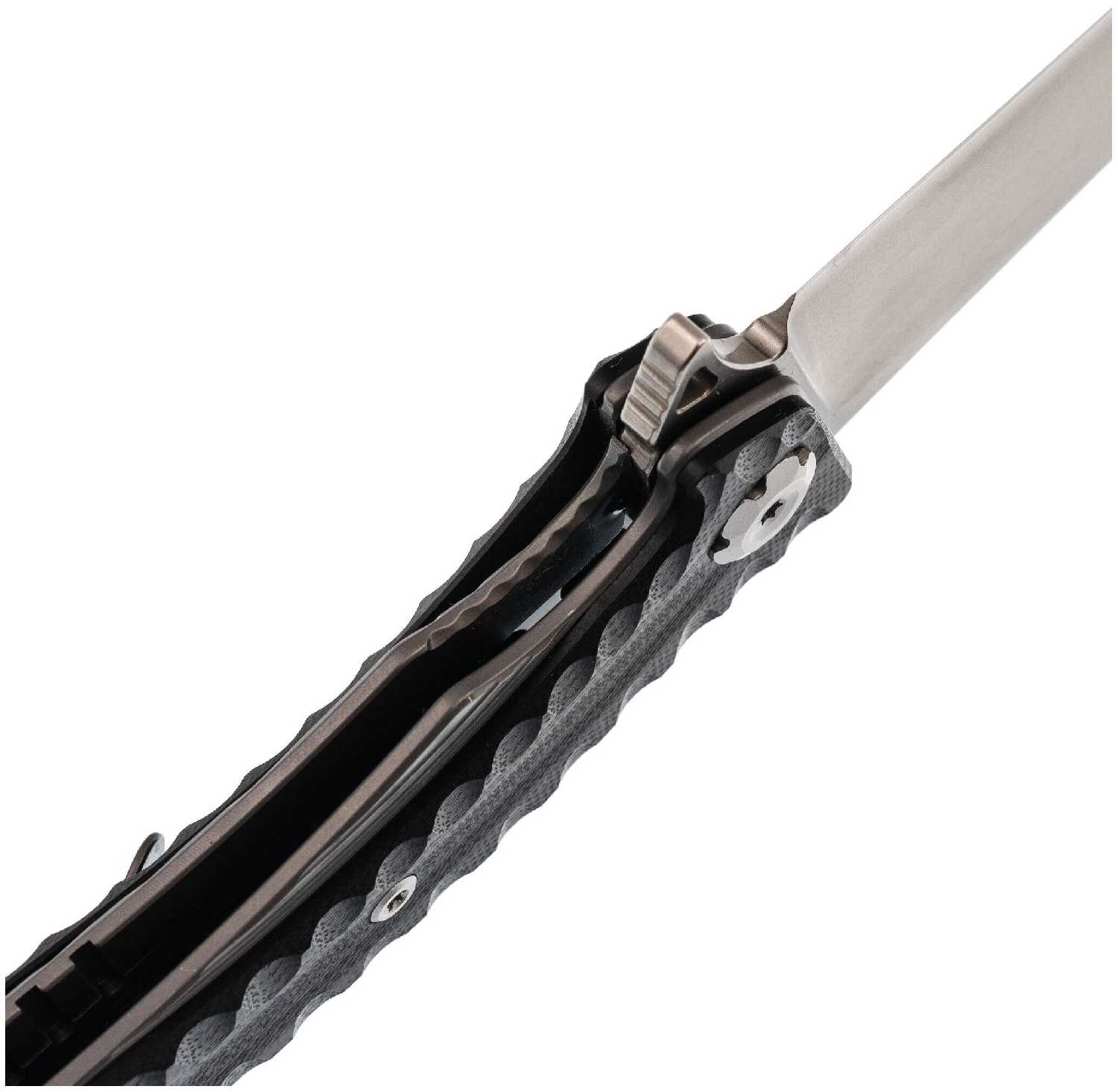 Складной нож Maxace Zealot Black, сталь K110, G10 фотография 3