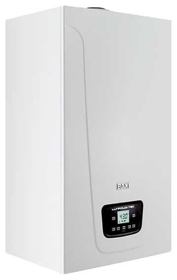 Конденсационный газовый котел BAXI Luna Duo-tec E 33, двухконтурный фотография 3