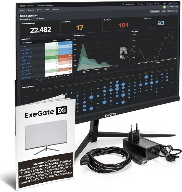 Монитор ExeGate ProSmart EZ2707CA фотография 34