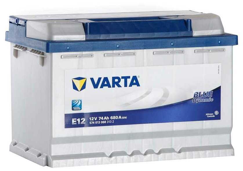Автомобильный аккумулятор VARTA Blue Dynamic E12 (574 013 068) фотография 7