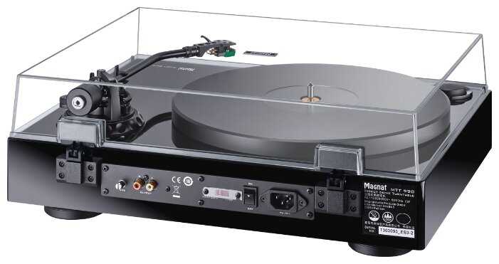 Виниловый проигрыватель Magnat MTT 990 (AT95EBL) фотография 5