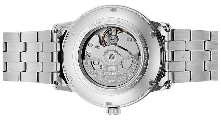 Часы механические Orient RA-AC0F09L соврем. муж, мет. бр-т,50m, DATE фотография 2