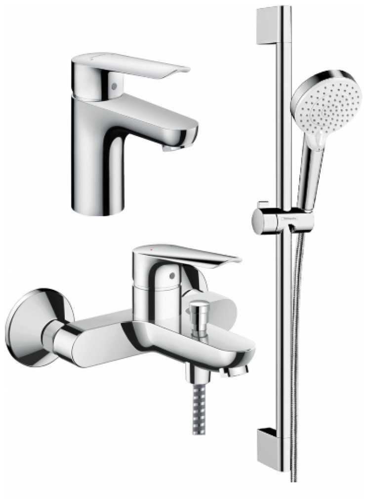 Смеситель hansgrohe Logis SET E 100 (c) 71178000+71415000+26532400,