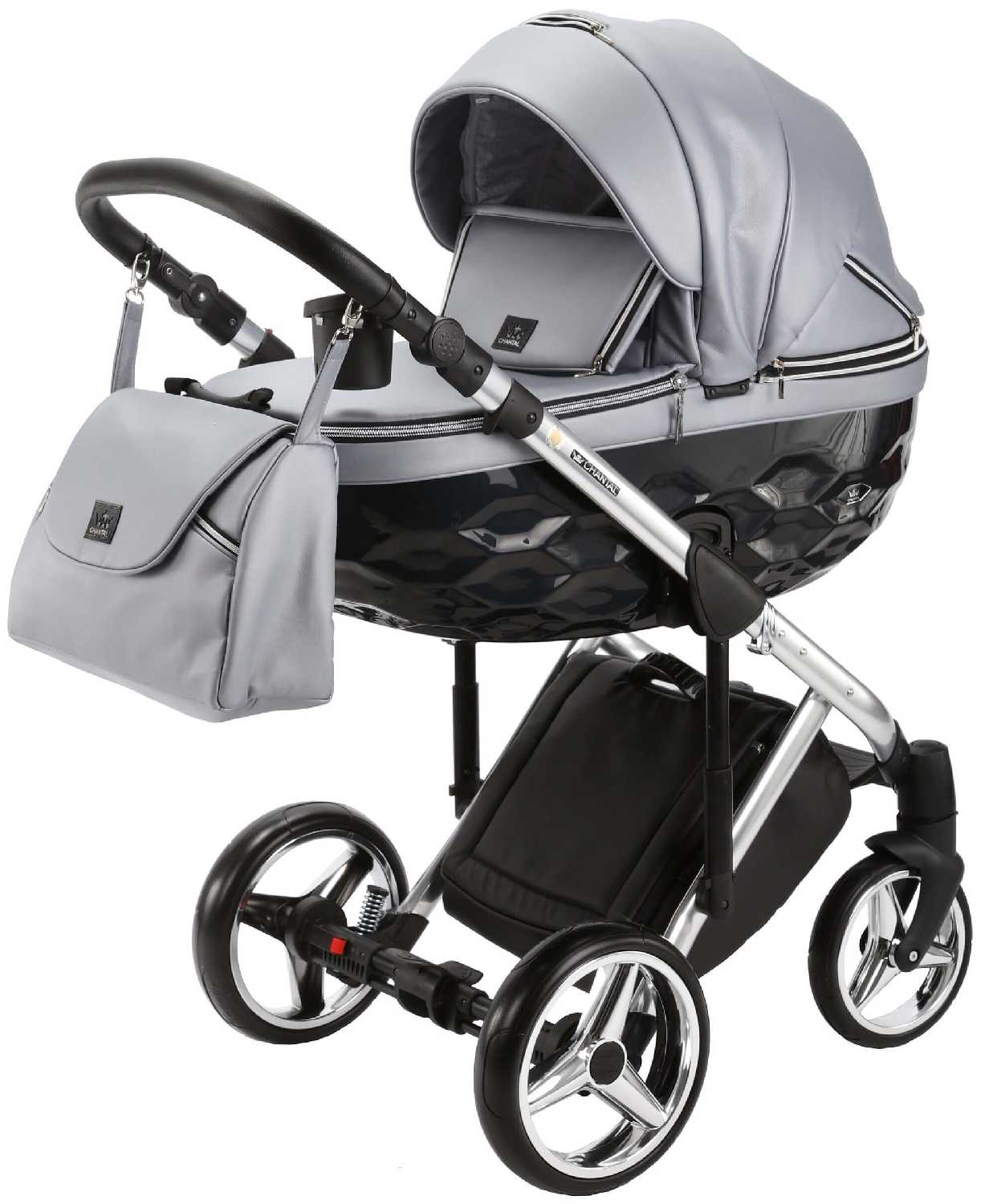 Универсальная коляска Adamex Chantal Special Edition Deluxe (2 в 1) фотография 3