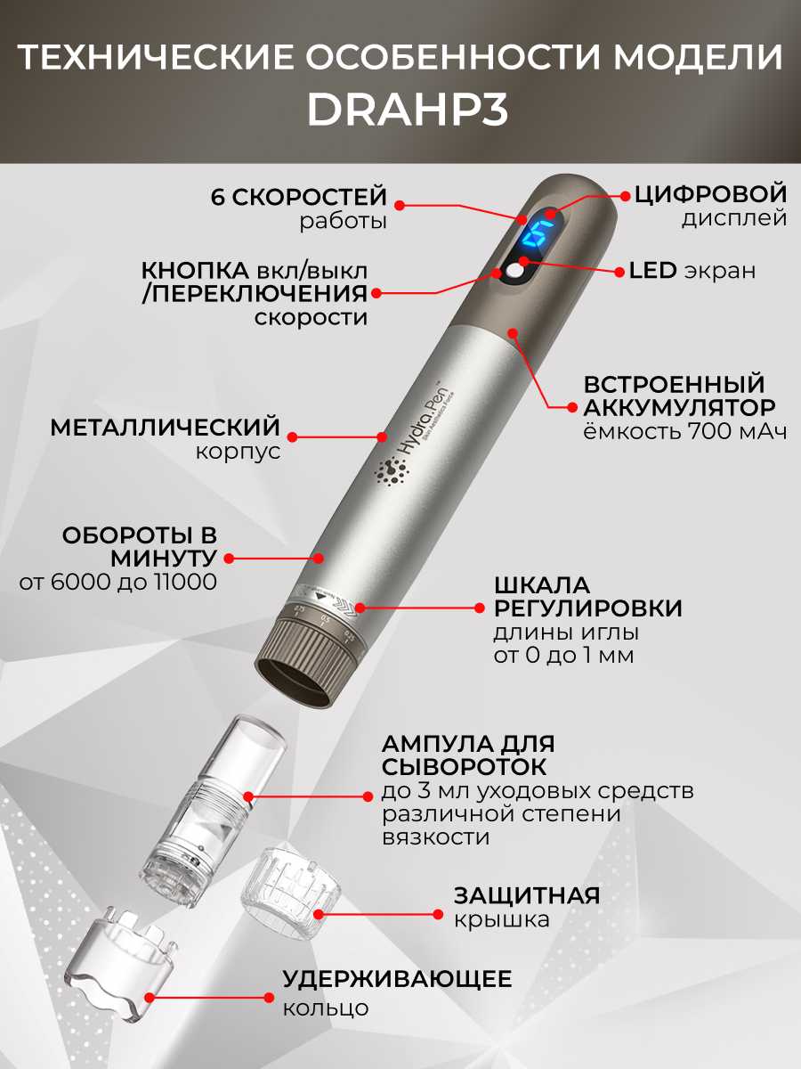 Hydra Pen Аппарат для фракционной мезотерапии (H3) фотография 4