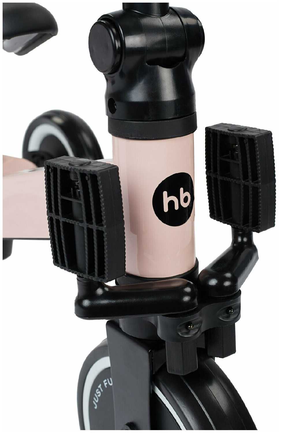 50026, Беговел-трансформер Happy Baby ADVENTURE, 3 в 1, pink фотография 5