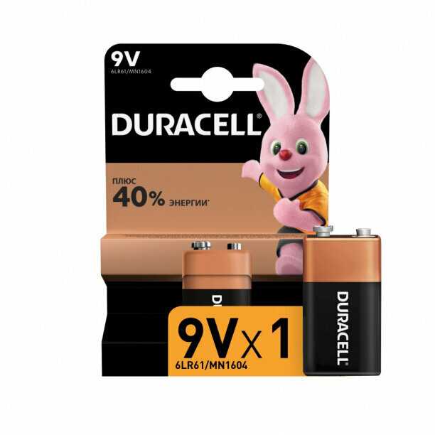 Батарейка Duracell 6LR61 фотография 7