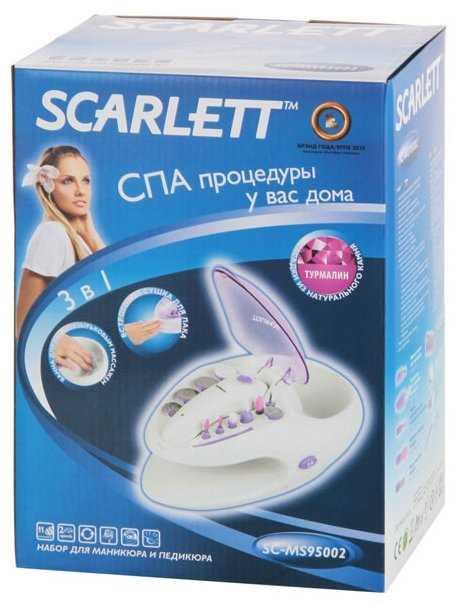 Аппарат для маникюра и педикюра Scarlett Vita Spa SC-MS95002 фотография 1