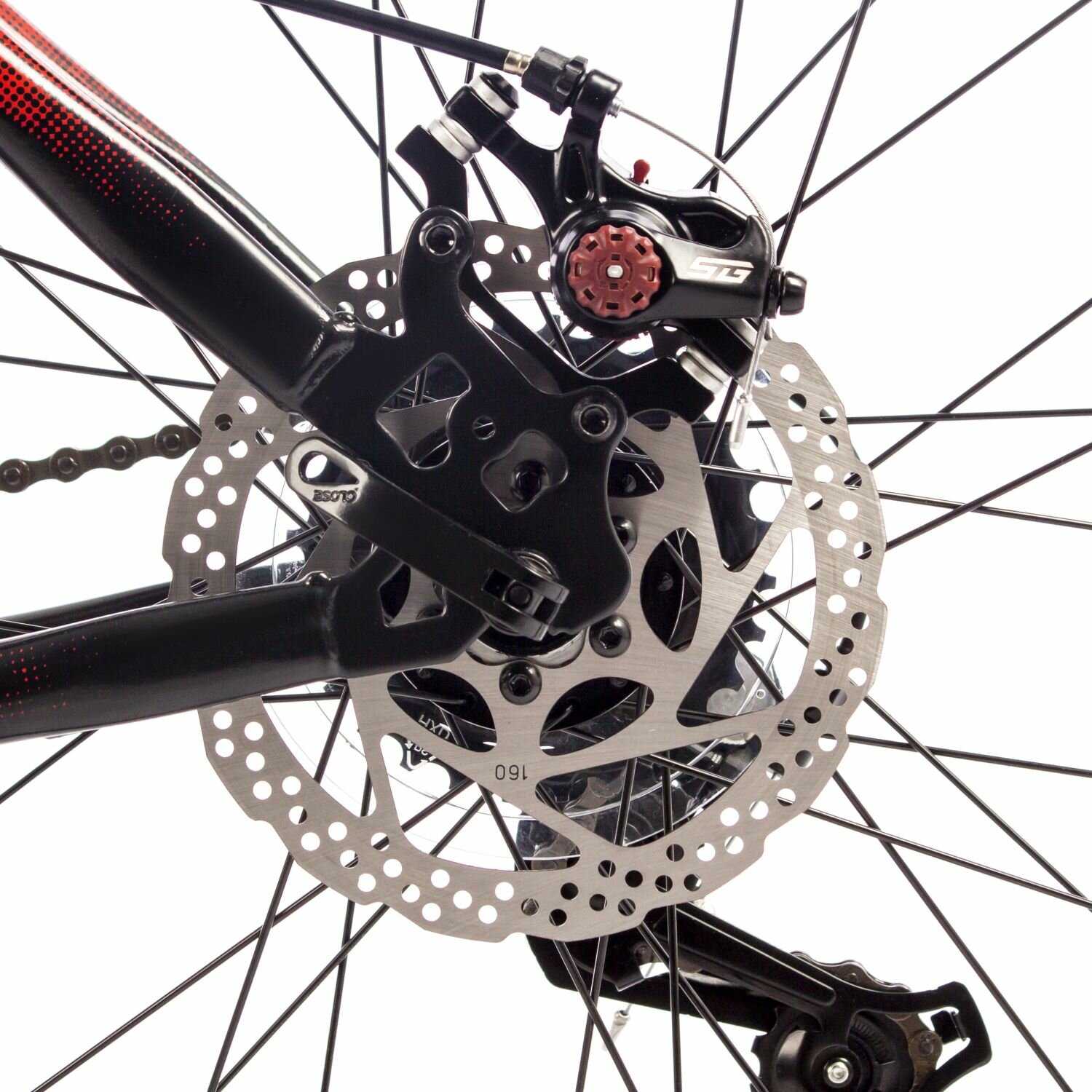 Подростковый горный (MTB) велосипед Foxx Caiman 24 (24SHD. CAIMAN.12RD4) фотография 26