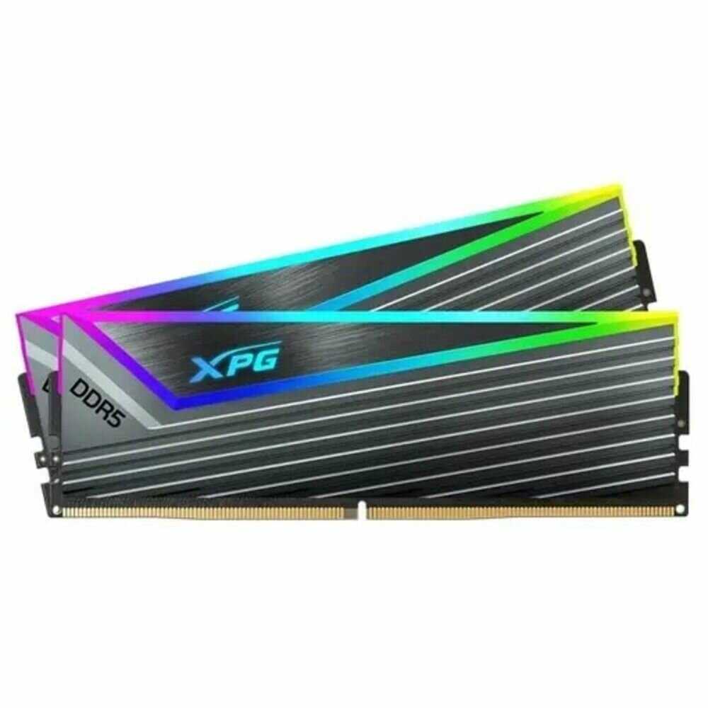 Оперативная память ADATA XPG CASTER RGB DDR5 6400 МГц (AX5U6400C3216G-DCCARGY) фотография 9