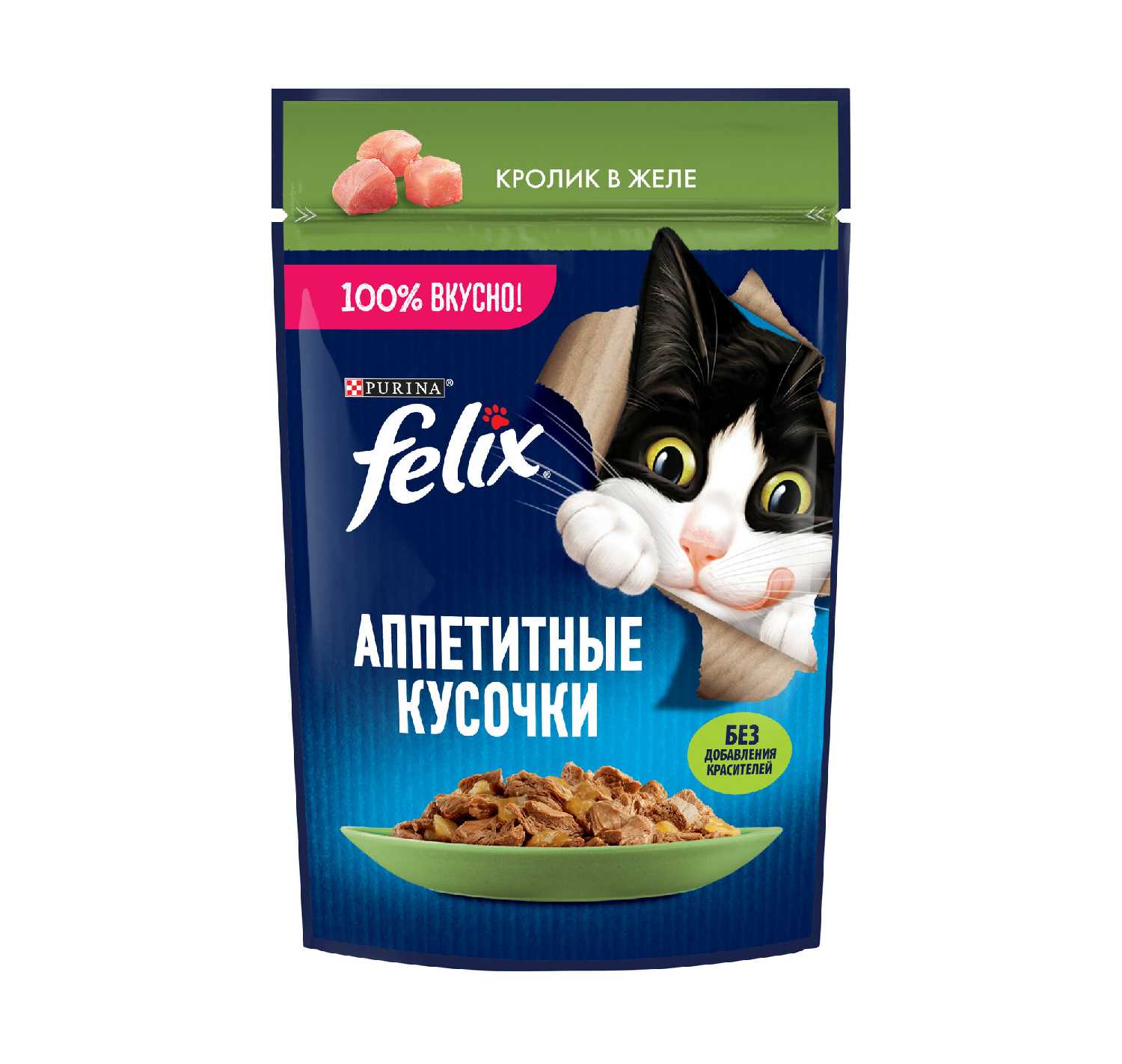 Корм для взрослых кошек Felix Аппетитные кусочки фотография 13