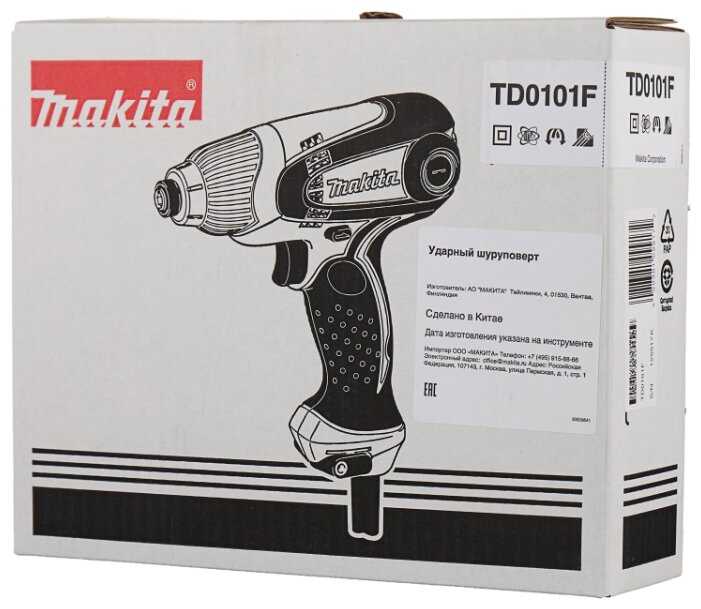 Винтоверт Makita TD0101F фотография 7