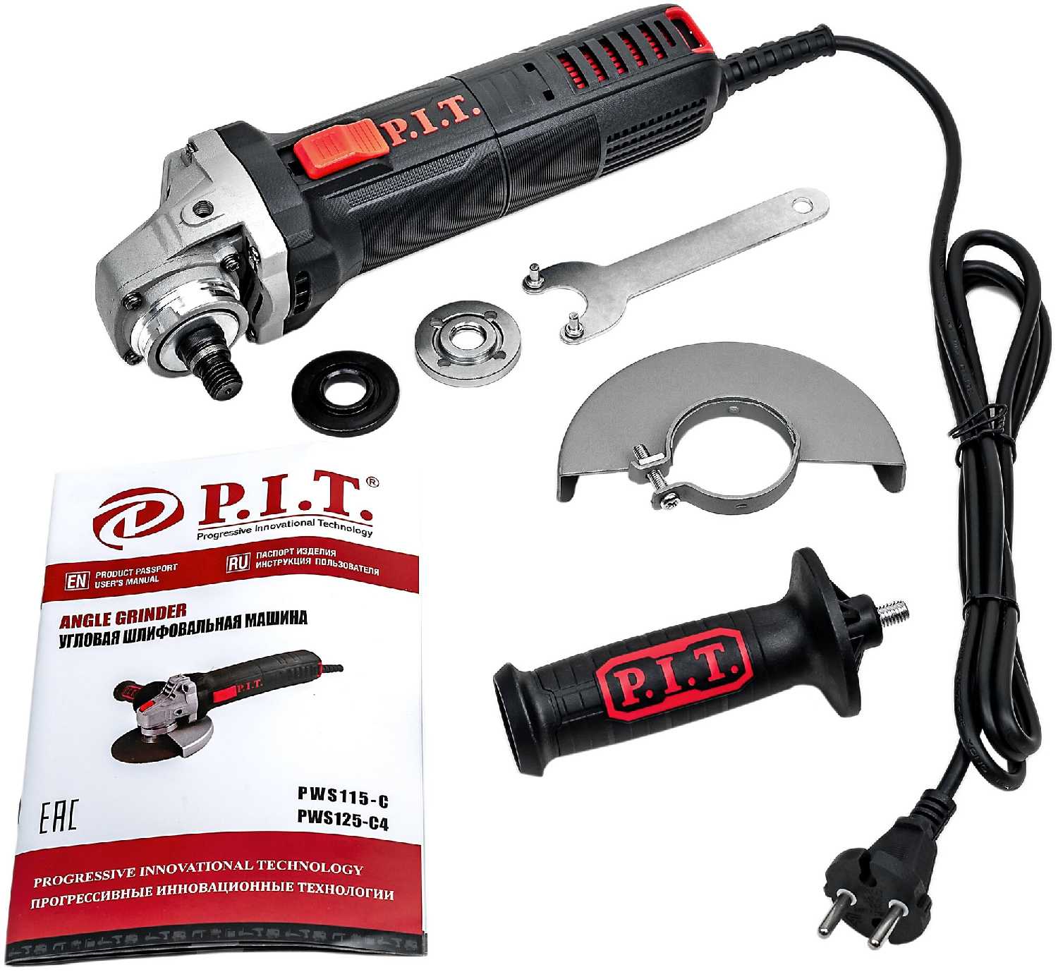 УШМ P.I.T. PWS 125-C4 фотография 4