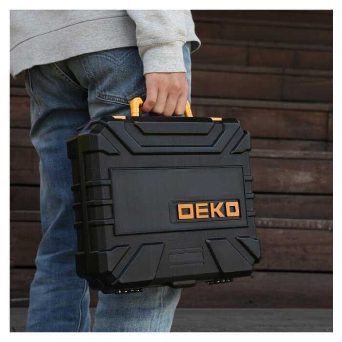 Аккумуляторная дрель-шуруповерт DEKO DKCD20FU 063-4179 фотография 5