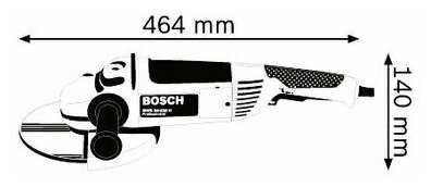 УШМ BOSCH GWS 24-230 H (2400 Вт, 230 мм) фотография 14