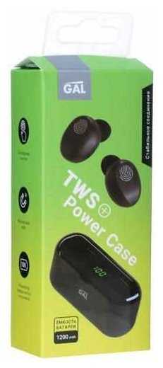 Bluetooth наушники GAL TW-2400 (V5) фотография 4