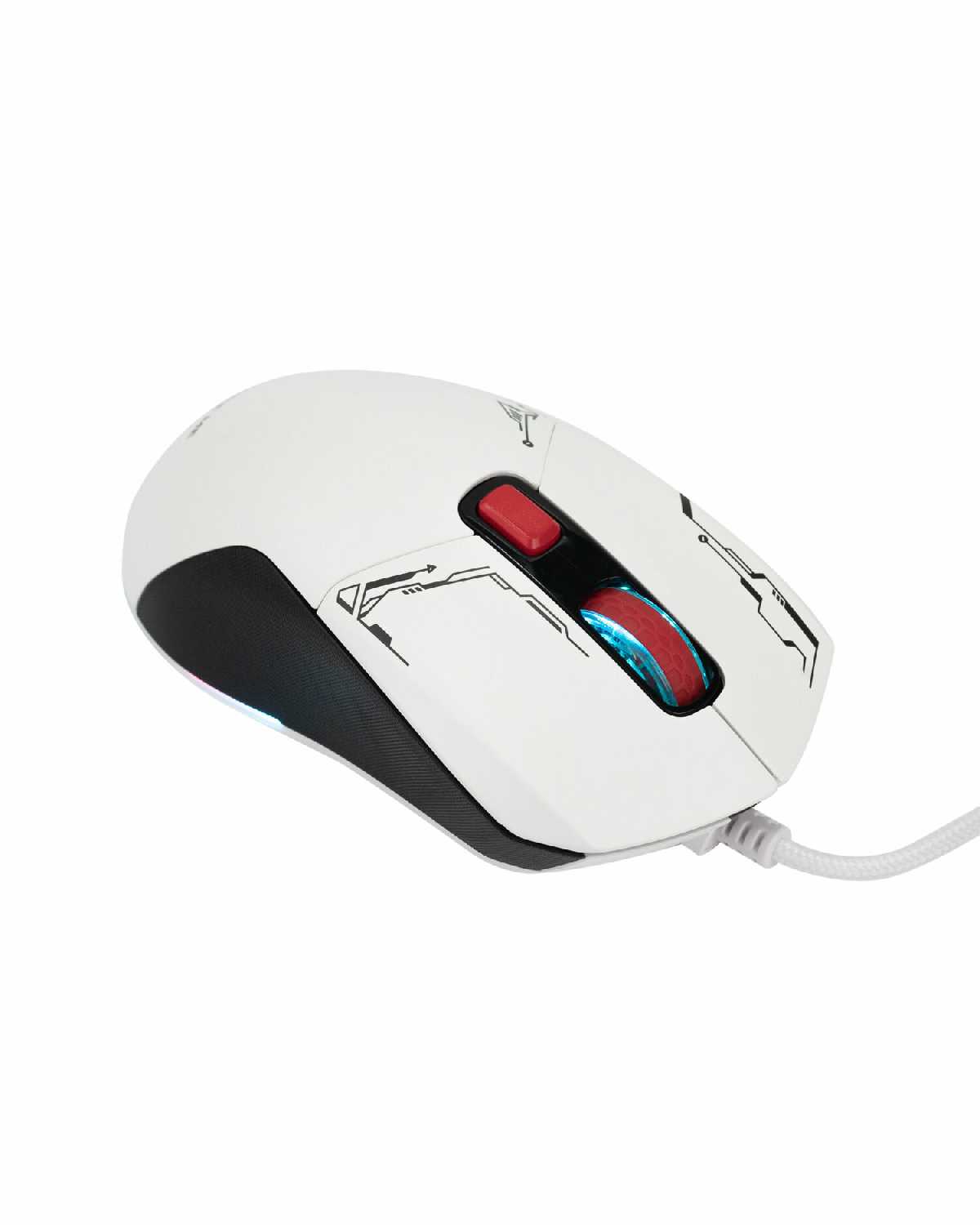 Беспроводная компьютерная игровая мышь GW-610 RGB USB 2.4G фотография 17