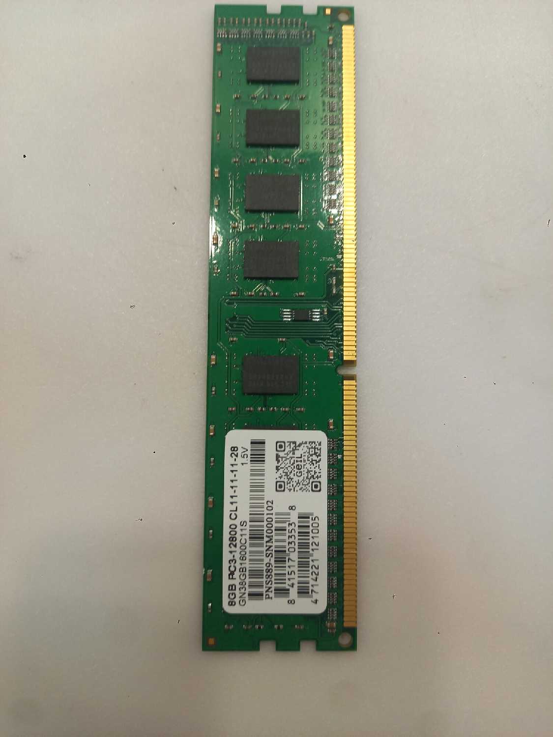 Оперативная память GeIL 8 ГБ DDR3 DIMM CL11 (GN38GB1600C11S) фотография 4
