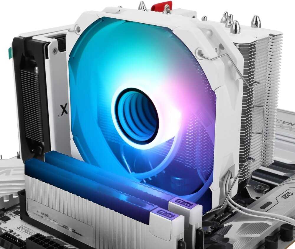 Кулер для процессора Thermalright Assassin King 120 MINI (AK120-MINI-WH-ARGB-V3) фотография 6