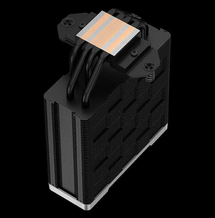 Кулер Deepcool AK400 ZERO DARK PLUS (R-AK400-BKNNMD-G-1) фотография 6