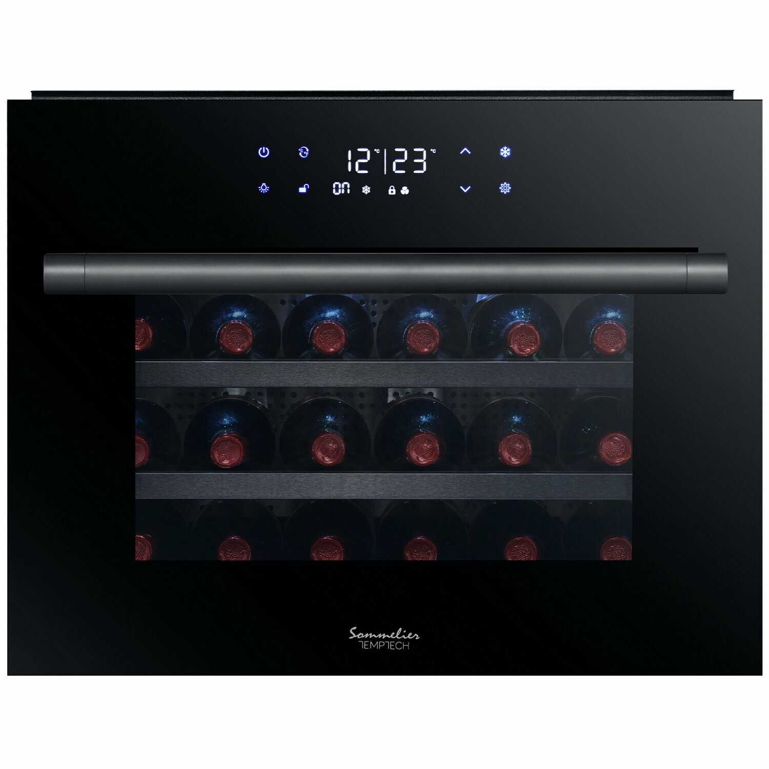 Встраиваемый винный шкаф TEMPTECH SOMZ45SB фотография 13